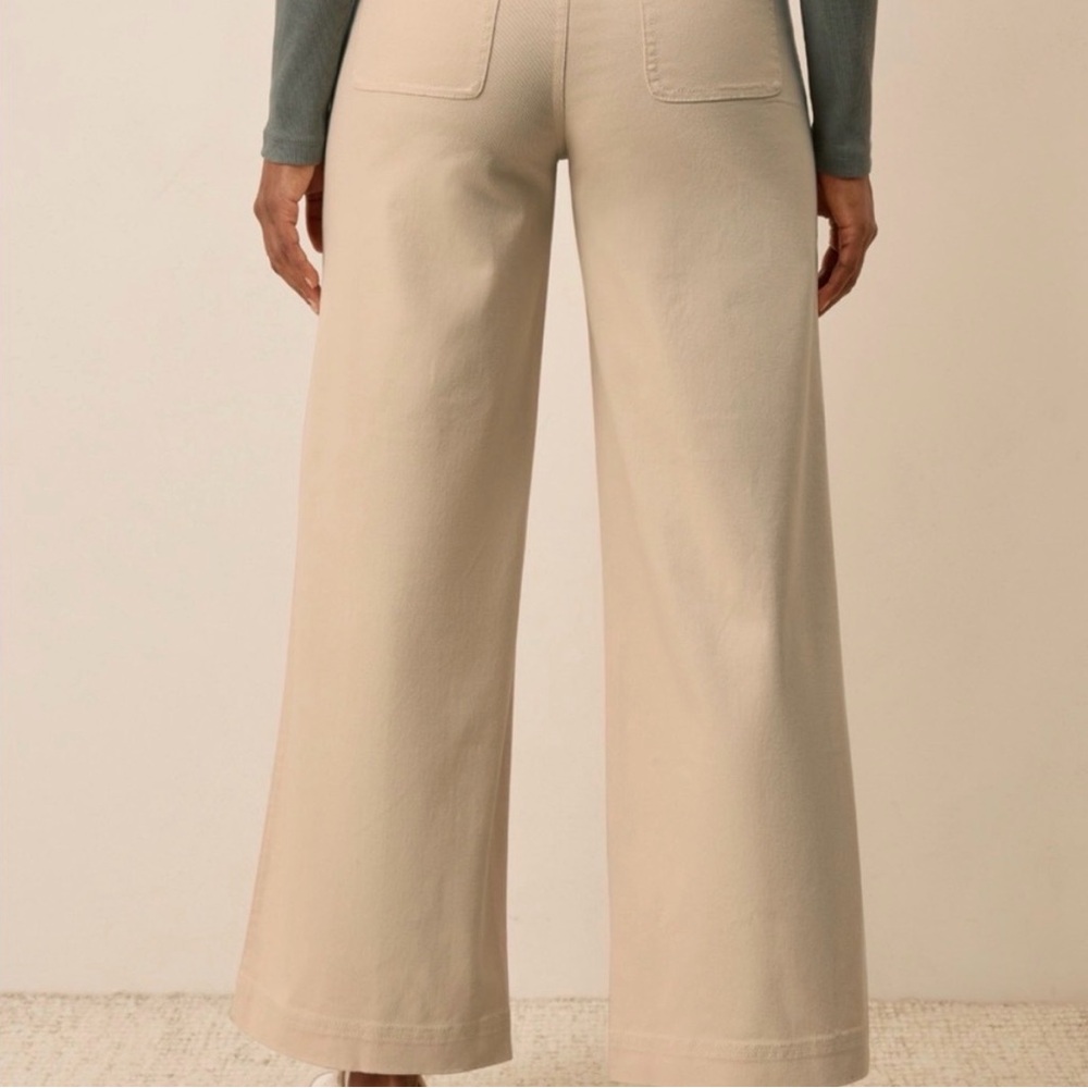 Pact women’s khaki denim pants 3X organic cotton - Picture 2 of 11